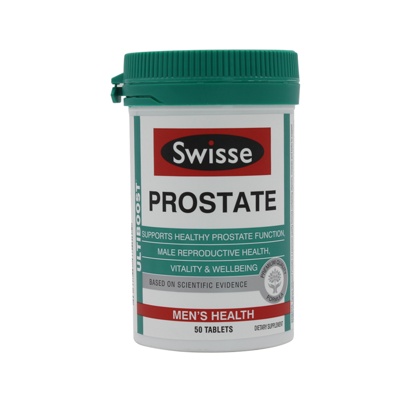 澳洲Swisse男性前列康片50粒纯天然番茄红素锯棕榈备孕新西兰直邮