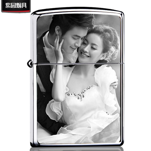 Оригинальная зажигалка, мужская фотография на керосине на день Святого Валентина, «сделай сам», делается под заказ