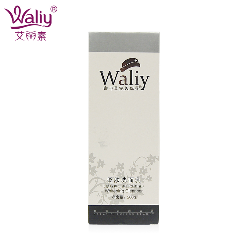 Waliy/艾丽素柔肤洗面乳200g温和洁面补水保湿不紧绷