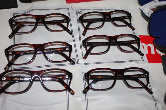 Kingsman Co-Branded with Cutler and Gross, Tortoiseshell Acetate Frame E Optical Glasses, in Stock