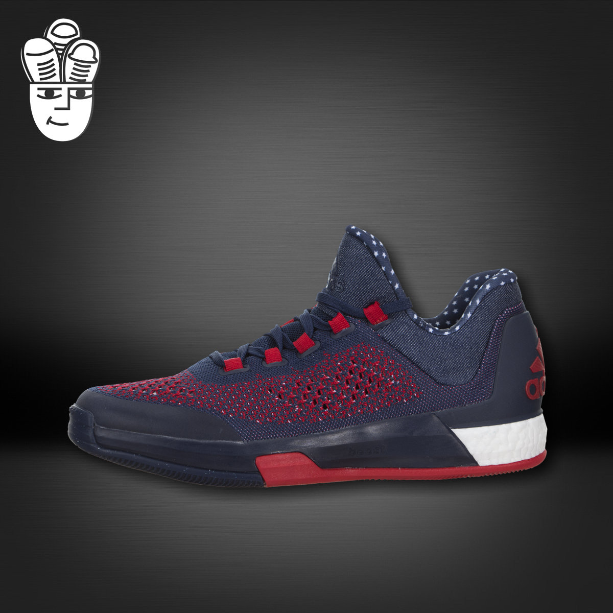Adidas 2015 Crazylight Boost 阿迪达斯男子低帮篮球鞋 超轻缓震