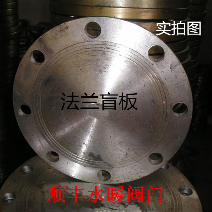 Carbon steel blind cover flange sealing plate welding flange plugging pipe sealing cover