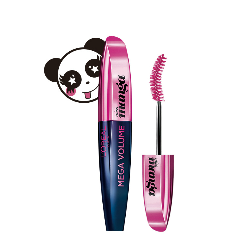 包邮L＇oreal/欧莱雅 大眼甜心睫毛膏 浓密纤长卷翘不晕染
