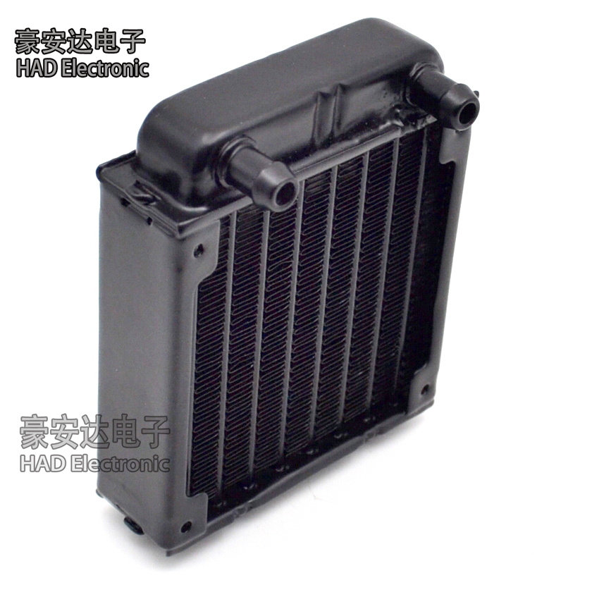 80mm pure aluminum water cooling drain beauty equipment cooling semiconductor water drain manufacturer