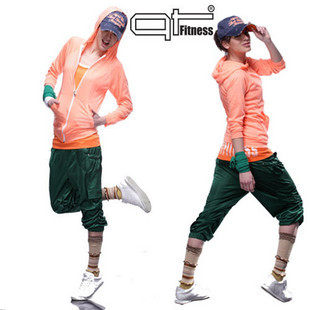 Qiutong 2011 new women's aerobics sports casual slim cropped pants 112-1111