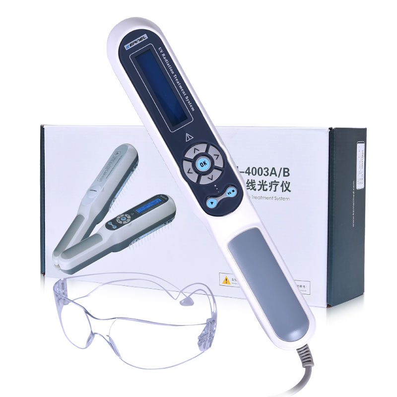 紫外线光疗仪科诺KN-4003BL窄谱NB-UVB白癜风/银屑病治疗仪顺丰