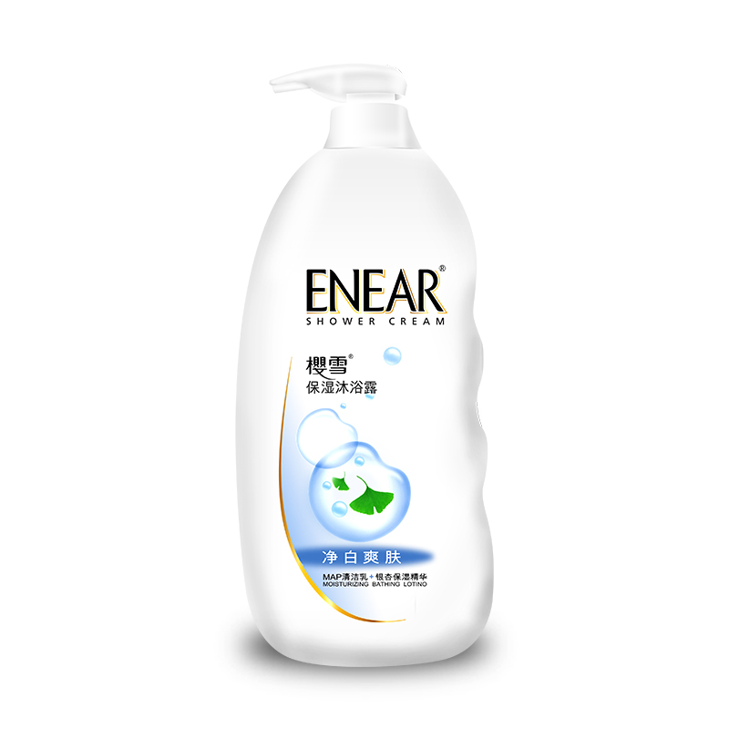 樱雪净透爽肤1L瓶装沐浴露深层洁净干净爽肤优惠促销