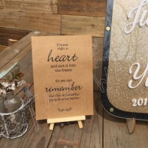 Wedding wedding sign-in dessert table card Kraft paper festival home supplies gifts personalized custom design service
