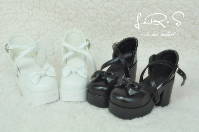 taobao agent [Spot] BJD baby with shoes 3 points, girls can wear girls style girl shoes, butterfly strap loli shoes