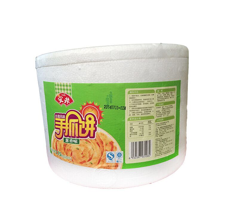 Onion grabbing pie Anjing 4 barrels of onion scent original flavor message Choose family clothes to catch pancake Jiang Zhejiang and Zhejiang