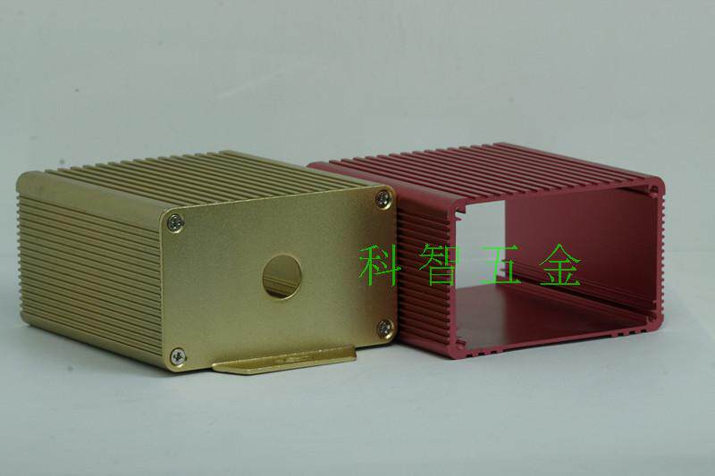 Manufacturer supply: power amplifier aluminum extrusion material box 72 * 43 * 90 power controller housing lightning protector aluminum alloy shell