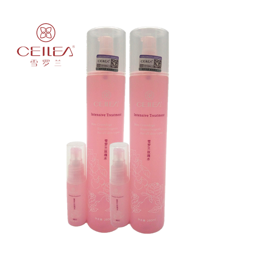 CEILEA/雪罗兰玫瑰水280mlX2瓶送25mlX2补水爽肤水喷雾满百减20