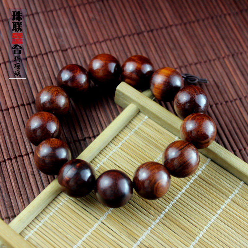 Authentic Vietnam High-density Grass Pears Large Buddha Pearl Zhi Tibetan Guo Tingyu Garbage Bracelet
