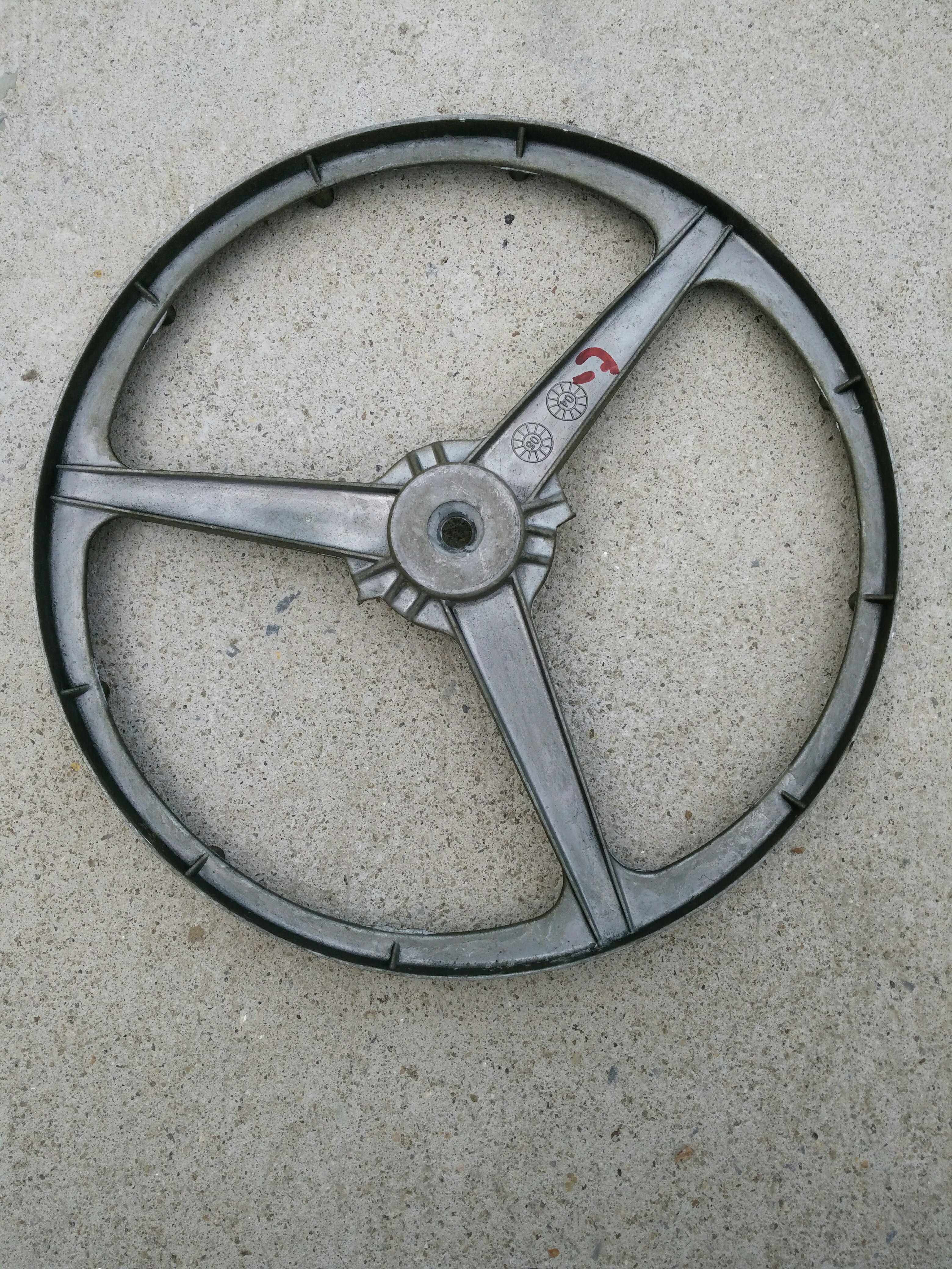 Original Siemens drum washing machine WM 1065 1550 belt pulley