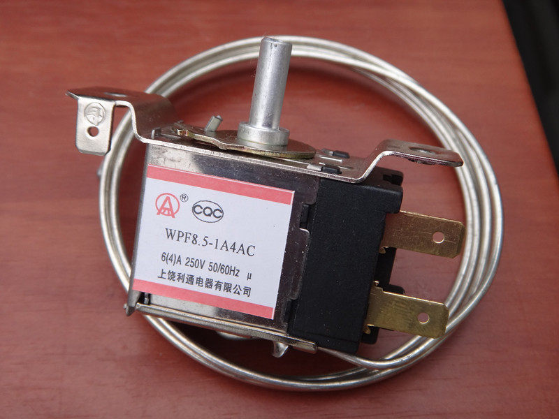 Refrigerator WPF8 5-1A4AC thermostat two-sided installation two-plug refrigerator temperature control detection 45cm-3 meters