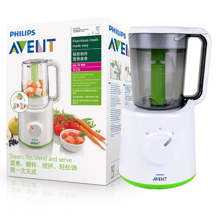 飞利浦新安怡AVENT食品蒸制搅拌一体机辅食机 SCF870/20