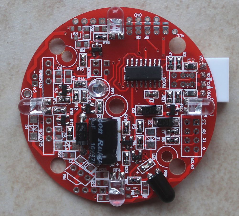 Fully self-managed omnidirectional infrared remote control learning module (TTL interface)