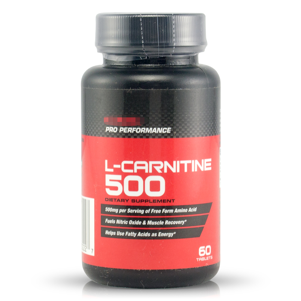美国直邮 GNC 左旋肉碱 加强运动型 500mg 60片运动减肥瘦身伴侣