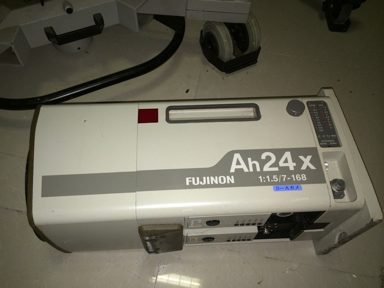 Fuji FUJINON Ah24x 1:1 5 7-168 B4 mouth studio live party lens