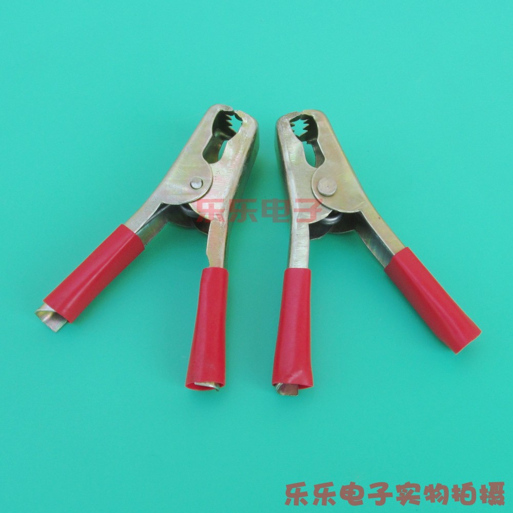 93mm thickened iron crocodile clamp sheet metal battery clamp charger clamp electrician electrical appliance test connection clip