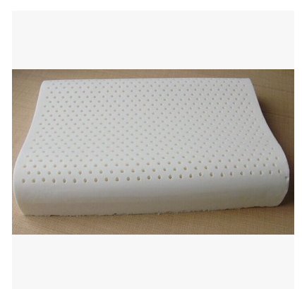 Export Raw Single Natural Latex Pillow Imported Pure Natural Latex Pillow Cervical Spine Healthcare Pillow Micro Blemish