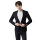 Bộ đồ vest nam mùa hè và mùa thu Hàn Quốc của thời trang Slim dành cho giới trẻ phù hợp với công việc kinh doanh chú rể váy cưới đồ nam đẹp 2021 Suit phù hợp