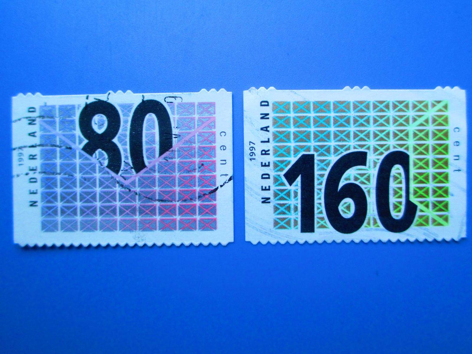 Foreign stamps in the Netherlands in 1997 commercial stamp digital credit of 2 $ 18 full range