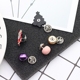 Hàn Quốc ngọc trai trâm cài hoa áo len nữ áo len nhỏ pin cardigan đơn giản phù hợp với đồ trang sức huy hiệu pin ghim cài áo vest Trâm cài