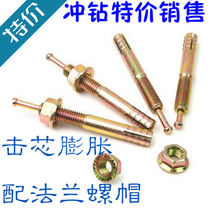 Core expansion screw Knock-type expansion bolt hammer nail gecko expansion tube M6*45--M24*250 long