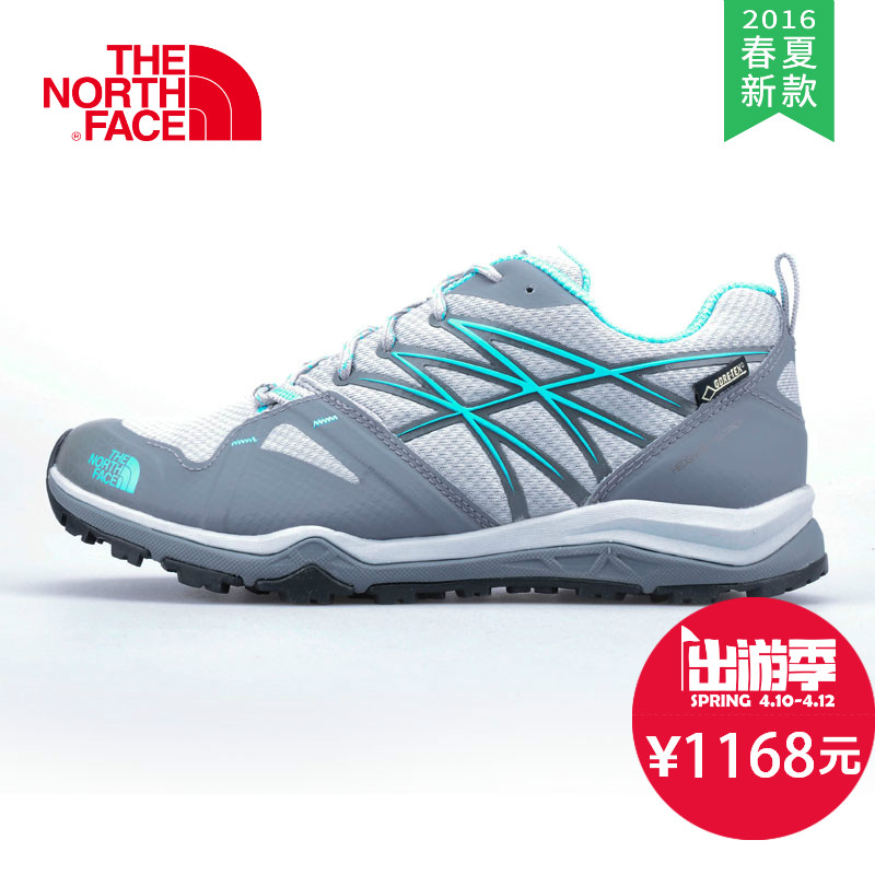 【2016春夏新款】 THE NORTH FACE/北面 女款GTX低帮徒步鞋 CDG7