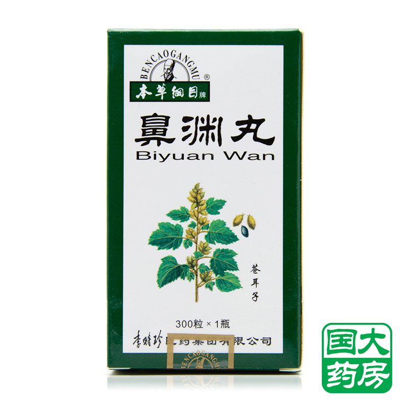 本草纲目 鼻渊丸 300粒*1瓶/盒