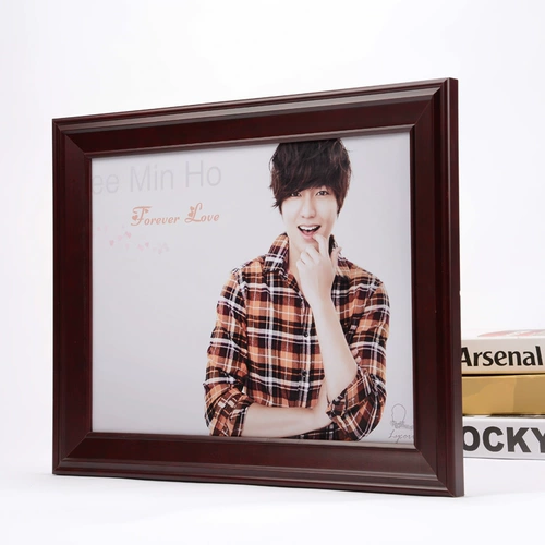 岱岳 Настенная фоторамка из натурального дерева, индивидуальная головоломка, 24 дюймов