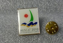 2010 2nd Asian Beach Games badge in Muscat Oman Asian Beach Games LOGO badge