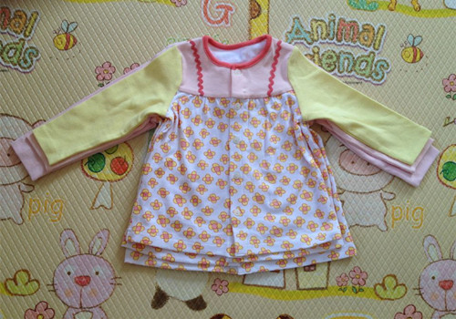 Agileise Child Clothing Spring Adu Girl Print Front Open Button Open Flap Long Sleeve Blouse T