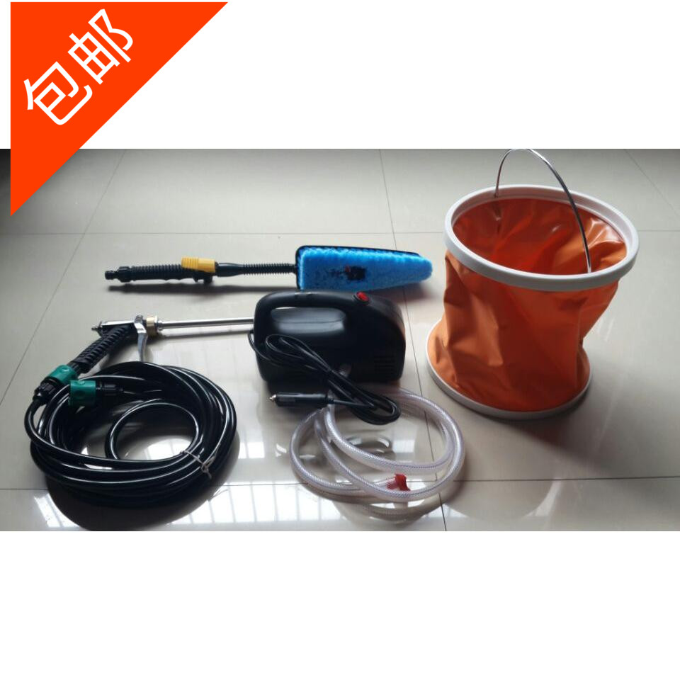 Car washing machine portable home high-pressure onboard washing machine 12V high-pressure washing machine