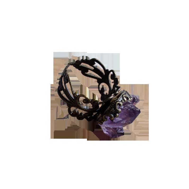 Bague Femme OTHER   en Cristal naturel pierre semi-precieuse - Ref 3087750 Image 5