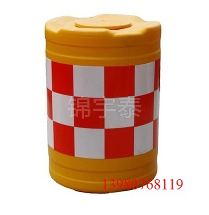 600X800MM plastic waterhorse round collision bucket* isolated pier road shut bucket transportation facility