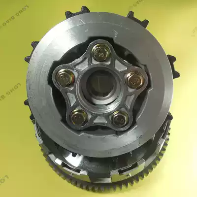 Zongshen CG150 CG175 CG200 three-wheeled locomotive clutch all-iron drum assembly center hole 5 pillars