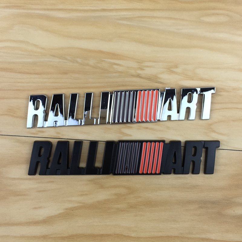 Car sticker Mitsubishi wing god OutlanderPAJERO rhombus retrofit RALLIATR metal car mark