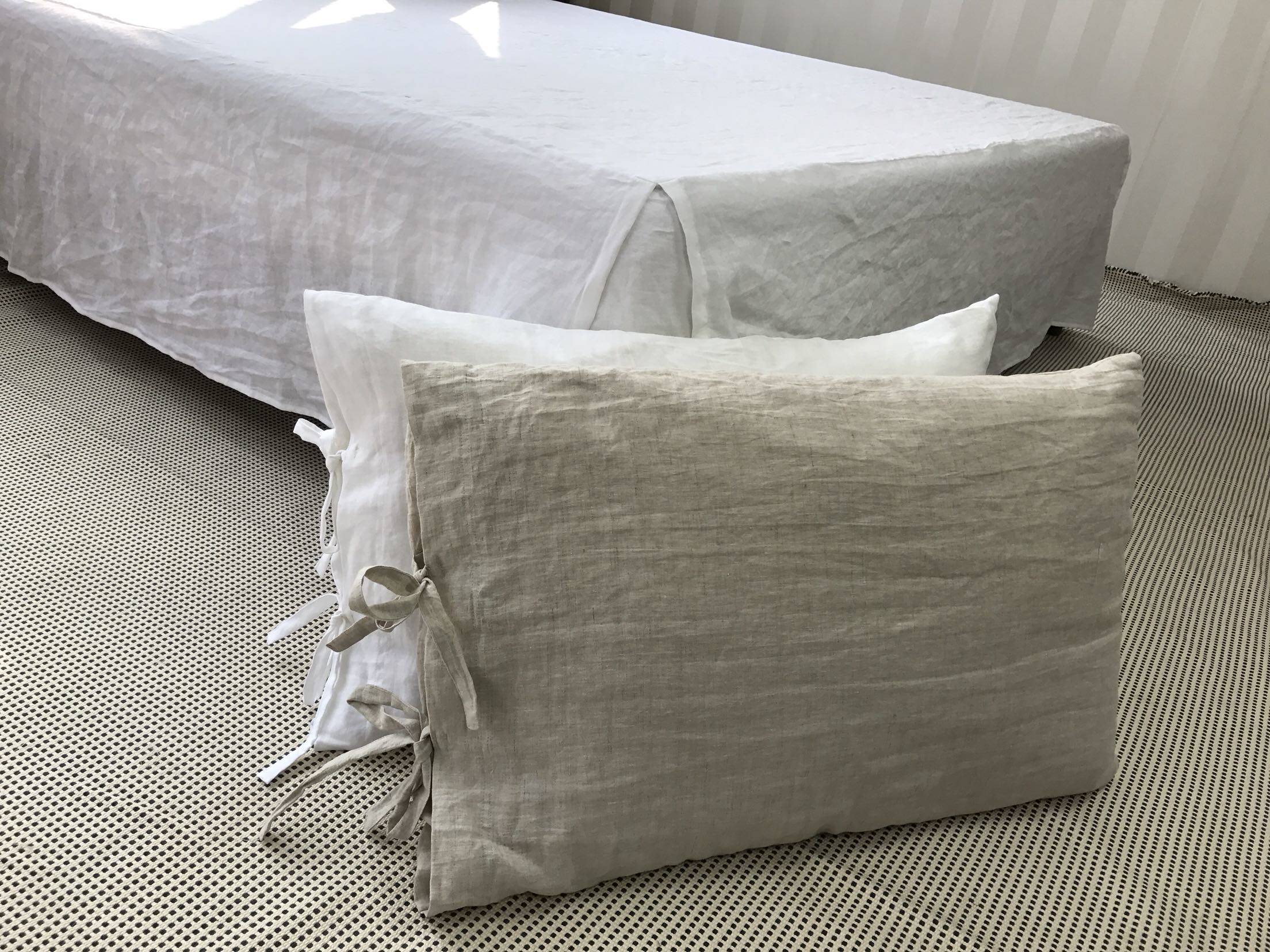Linen pillow sleeve with linen pillow sleeve pure linen pillow