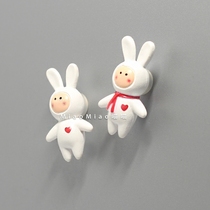 New Anthonys Little Bunny Cute Refrigerator Sticker Home Decoration Magnetic Sticker Magnetic Buckle Magnetic Sticker Magnetic Sticker