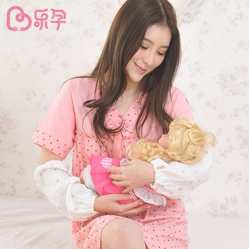 乐孕喂奶防痱袖套  隔汗喂奶袖套 宝宝哺乳袖套竹浆纤维防痱袖套