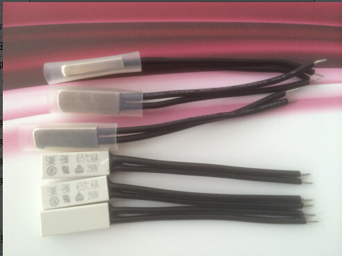 Outlet temperature switch thermostat temperature relay KSD9700 BW UL CE certification 110 degrees normally closed