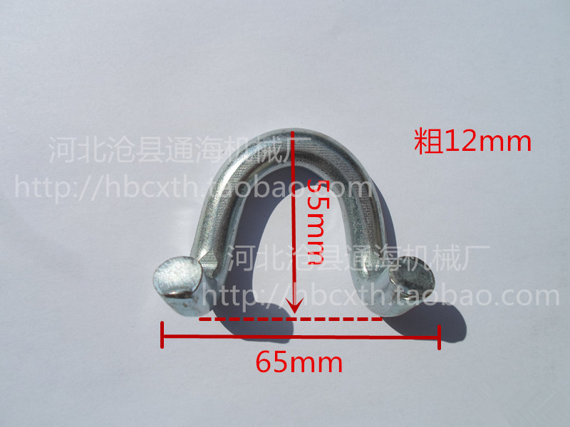 Container hook carriage rope hook hook hook hook hook hook crawling carriage accessories welded iron hook plug hook