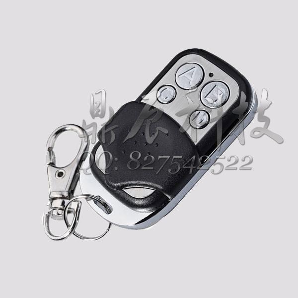 Metal 4-button fixed code learning type wireless remote control garage door rolling door electric door wireless remote control handle