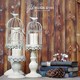 JK Mu Space Retro Nostalgia Old Birdcage Candlestick American European Decoration Window Decoration Ornaments