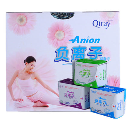 富迪卡蕾伊负离子卫生巾月朗月月爱负离子卫生巾套装15年到的新货