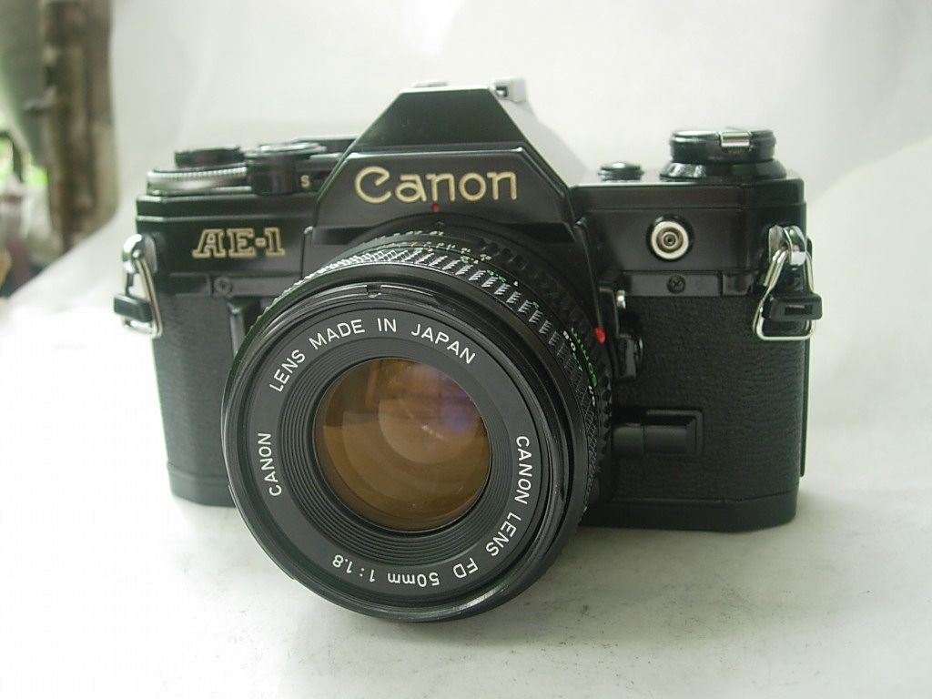 Newer Canon Rare Black AE-1 Cameras