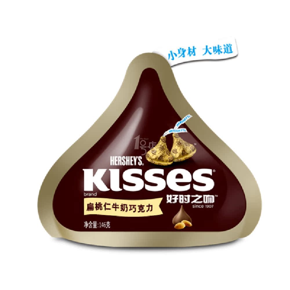 好时 杏仁牛奶巧克力146g/袋 一号店