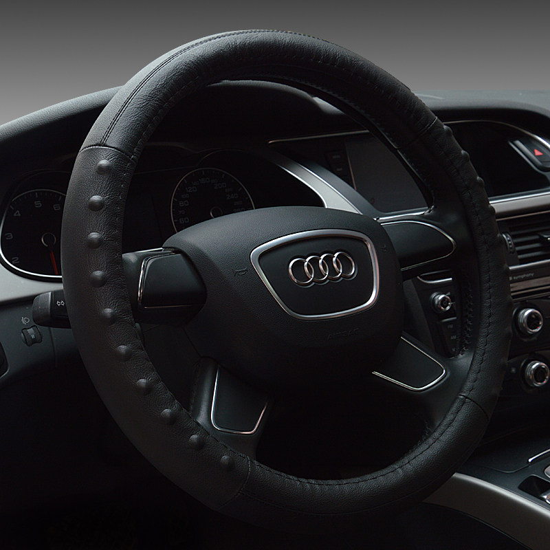 时尚蛇纹真皮汽车方向盘套新本田锋范飞度CRV雅阁缤智XRV汽车把套